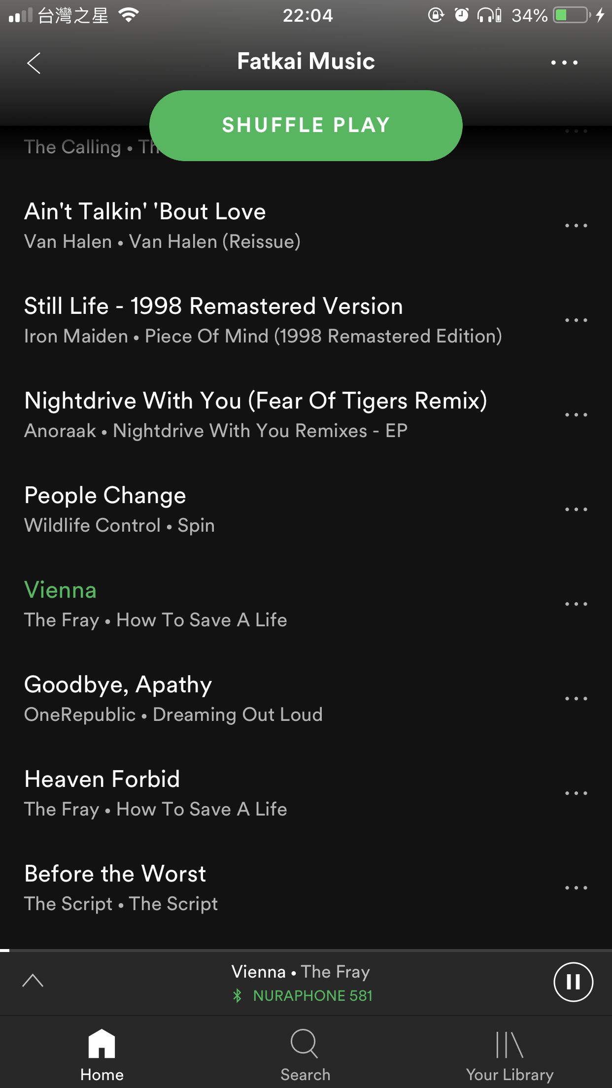 Spotify 測試